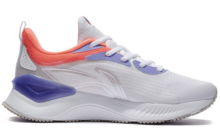 (WMNS) Li-Ning Running 'White Purple' ARHS010-1
