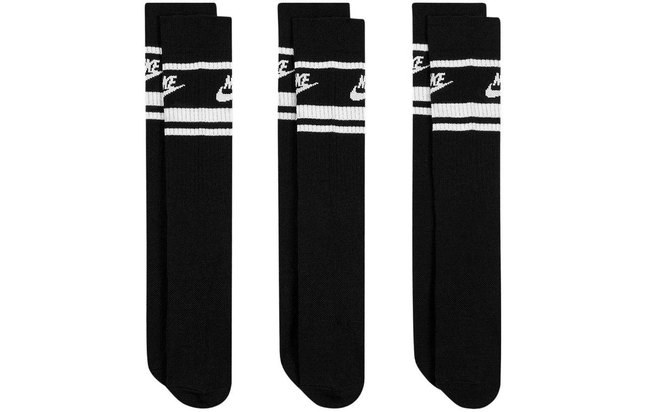 Nike Sportswear Essential Sock 3 Pack 'Black White' DX5089-010