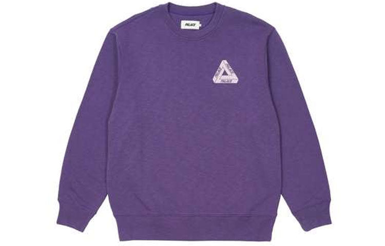 Palace FW21 Slub Crew 'Purple' P21CS071