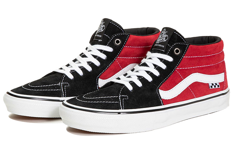 Vans Skate Grosso Mid 'Black Red' VN0A5FCG458