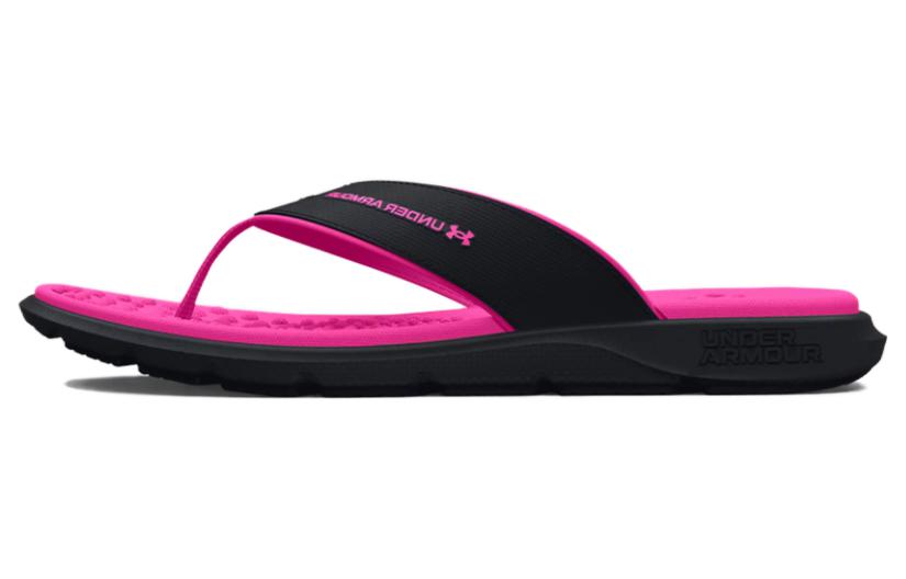 (WMNS) Under Armour Ignite Pro Marbella Sandal 'Black Rebel Pink' 3026030-002