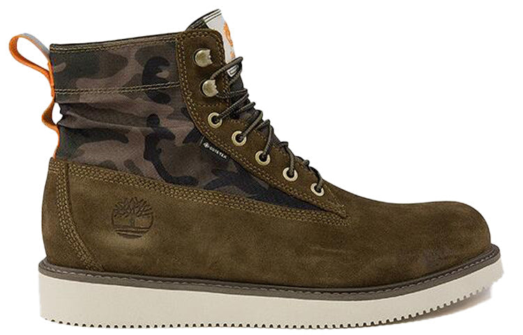 Timberland Vibram 6 Inch Premium Wide Fit Boots 'Olive Green' A41ZX