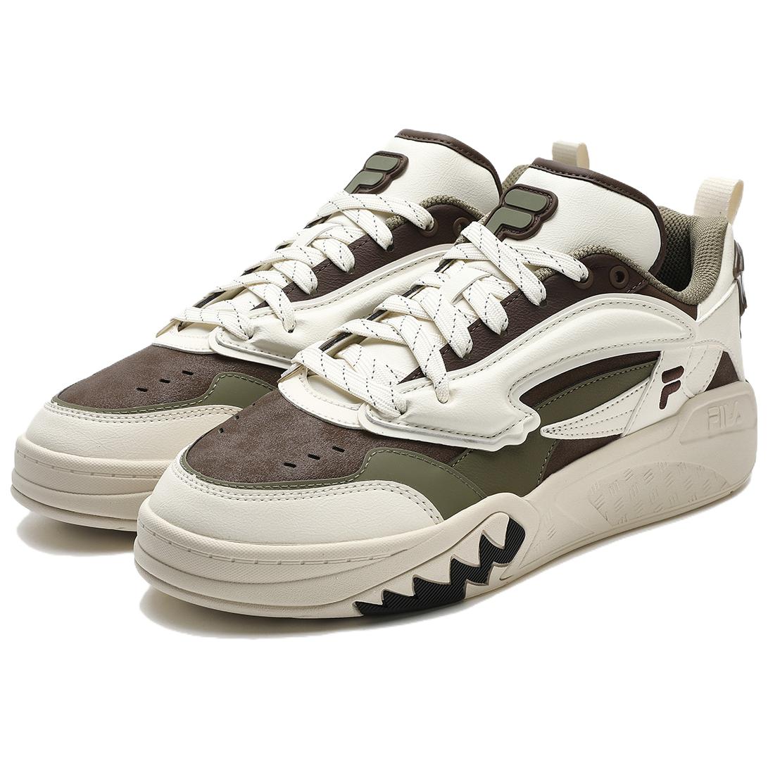 FILA FUSION Desperado Low Top Shoes 'White Brown Green' T12M343205FWA
