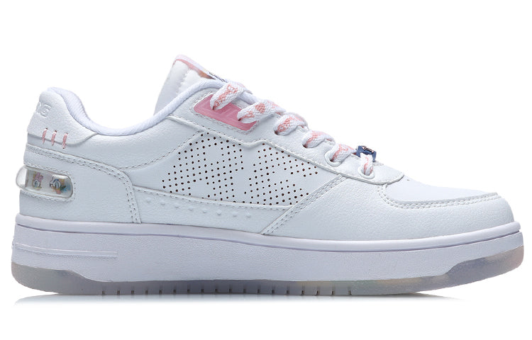 (WMNS) Li-Ning Classic Low X Disney 'White Pink' AGCR204-2