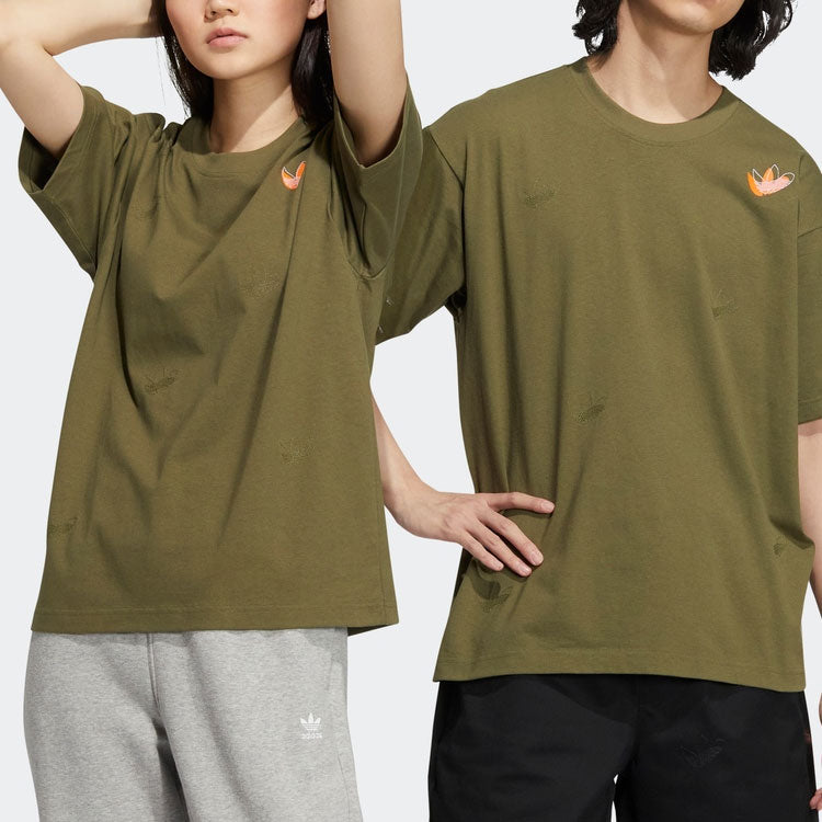 adidas originals Outdoor Scatter T-shirt 'Focus Olive' HS1915