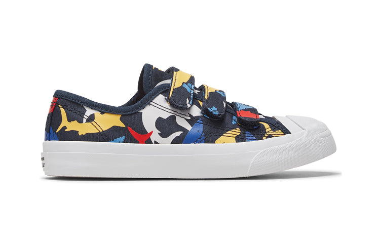 (PS) Converse Jack Purcell Low Easy-On 'Shark Bite - Black' 368144C