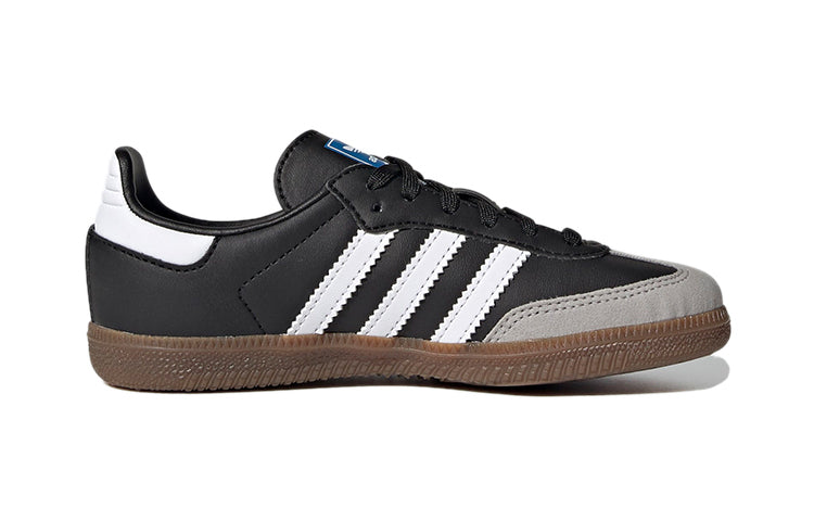 (PS) adidas Samba OG J 'Black White Gum' GZ8349