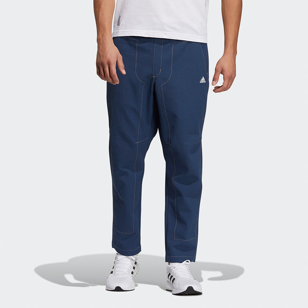 adidas Series WJ PNT Denim Training Sports Long Pants Navy Blue GP0895
