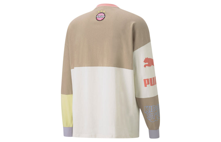 PUMA X KS LS TEE Long Sleeves T-shirt Creamy White 598464-55