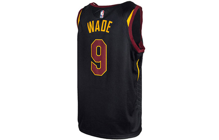 Nike NBA Dwyane Wade Dwayne Cavaliers 9 SW Fan Edition Jersey Black 877201-017