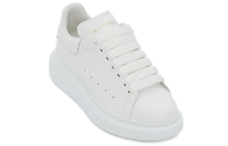 (WMNS) Alexander McQueen Oversized Sneaker 'White' 553770WHGP09000