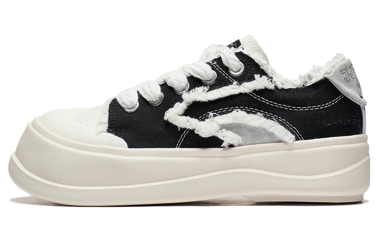 (WMNS) Li-Ning x Disney Low-Top Sneakers 'Black White' AGCT042-1