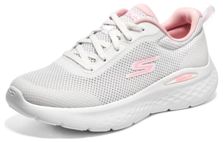 (WMNS) Skechers Go Run Lite Go Run Lite 'Grey Pink' 129426-WPK