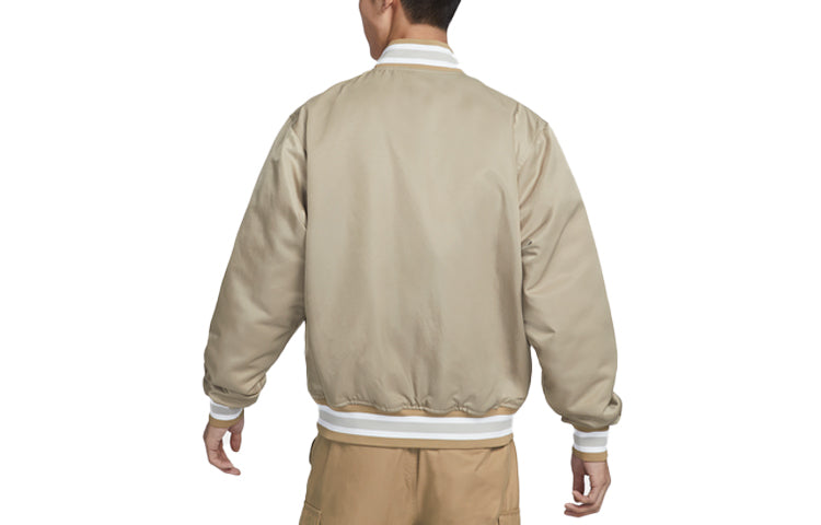 Nike Sportswear Authentics Dugout Jacket 'Khaki White' DX0659-247