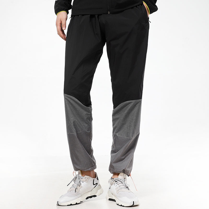 Men's adidas Contrast Color Stitching Bundle Feet Sports Pants/Trousers/Joggers Black GP6368