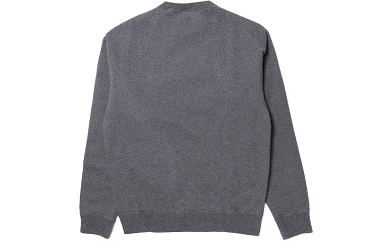 Men's Nike Solid Color Sports Round Neck Pullover Gray CZ5353-071
