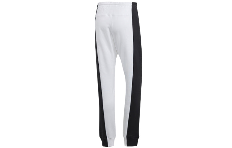 adidas D Sweatp Colorblock Casual Sports Pants White FM2294
