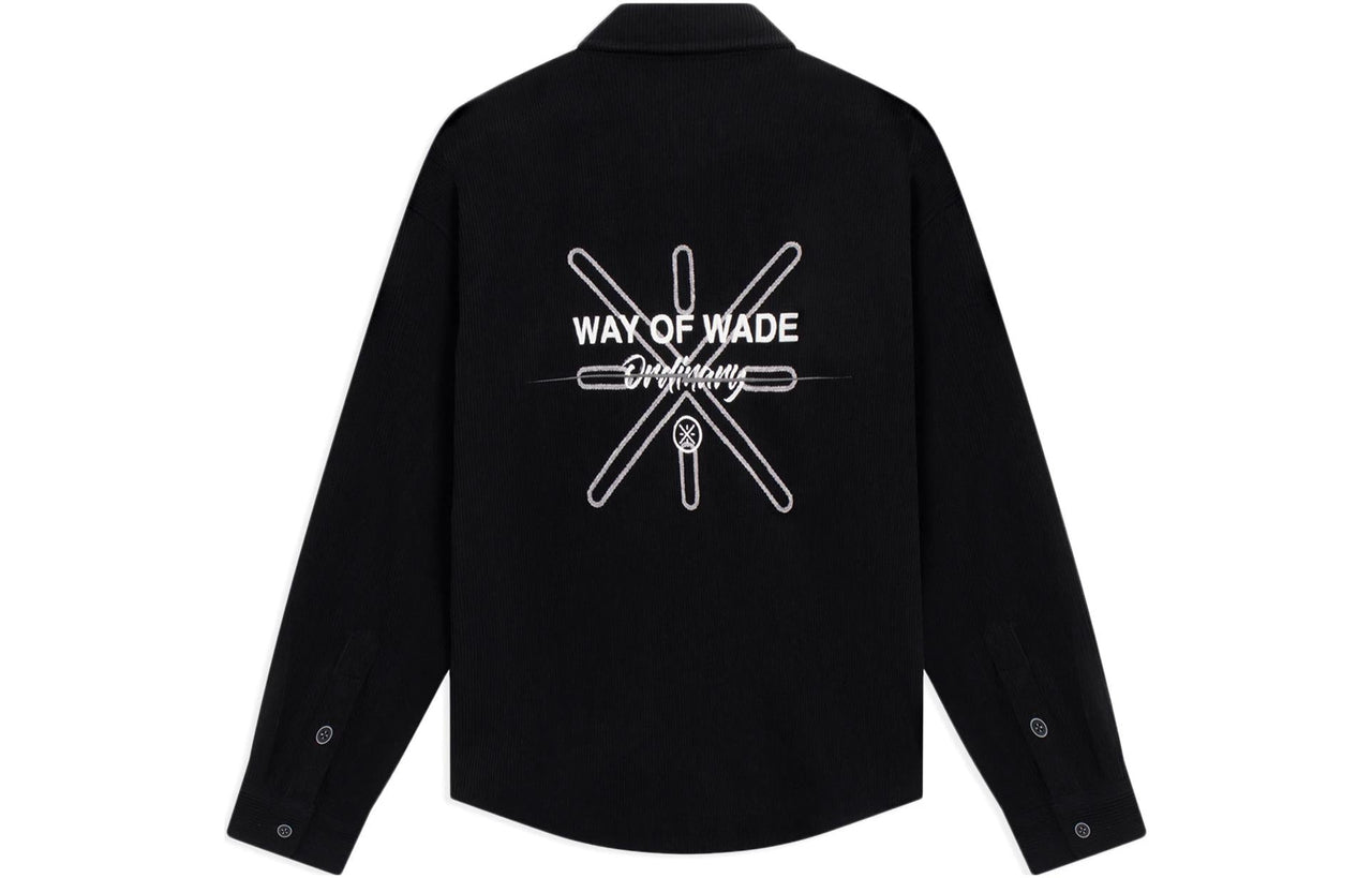 Li-Ning Way Of Wade Graphic Corduroy Jacket 'Black' AFDSB25-1