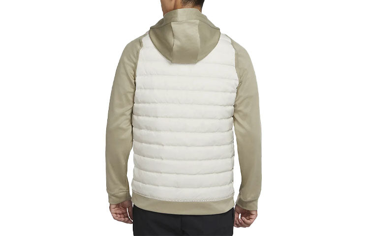 Nike Stay Warm Colorblock Sports Training Hooded Padded Jacket BV6299-342