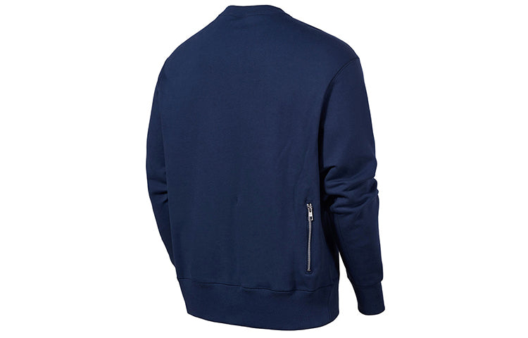 Nike Sportswear logo Casual Sports Round Neck Pullover Blue CU4264-410