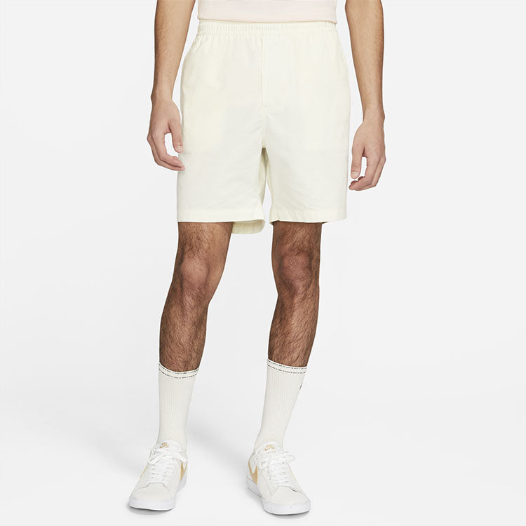 Men's Nike SB Pull-On Chino Skateboard Sports Light Loose White Shorts CW7140-113