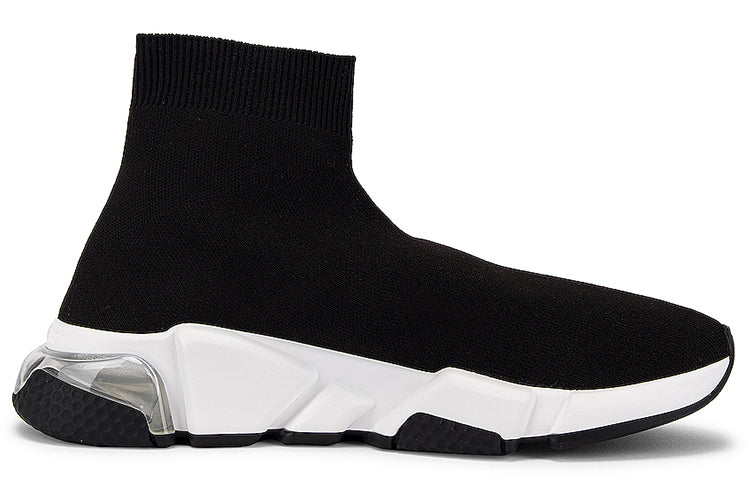 (WMNS) Balenciaga Speed Sneaker 'Clear Sole - Black' 607543W2DB61010