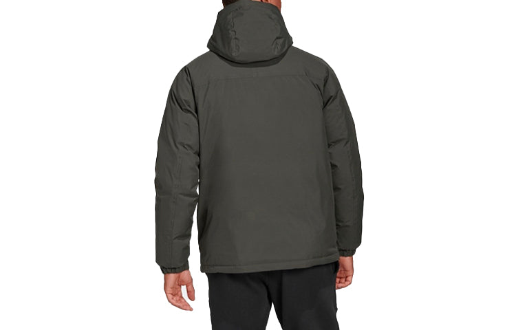 adidas Outdoor Sports hooded down Jacket Brown GK0669