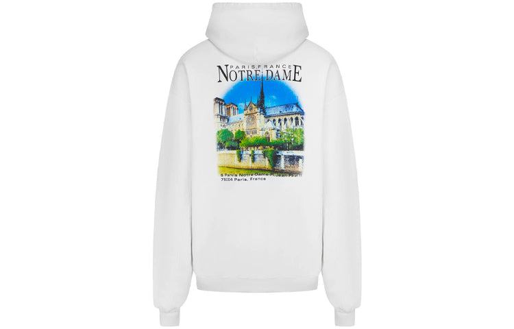 Men's Balenciaga landscape Pattern Loose White 641679TJVH99000