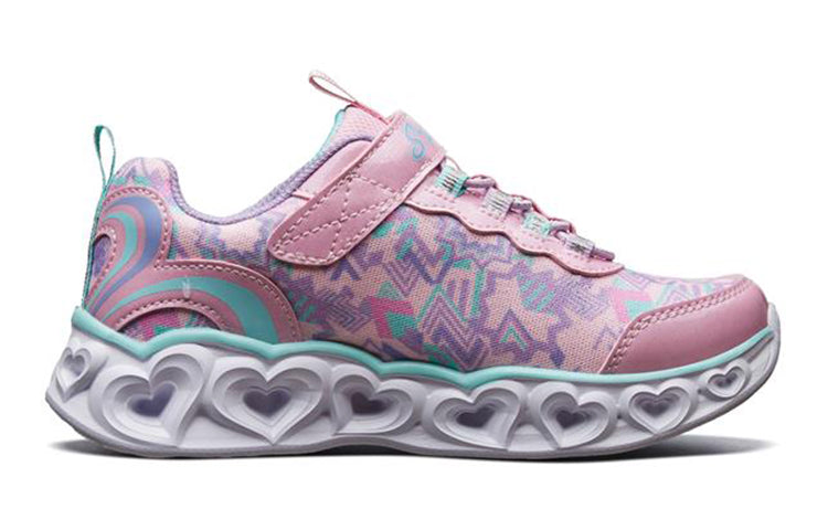 (GS) Skechers Love Light-s Low-Top Pink 20180L-LPMT