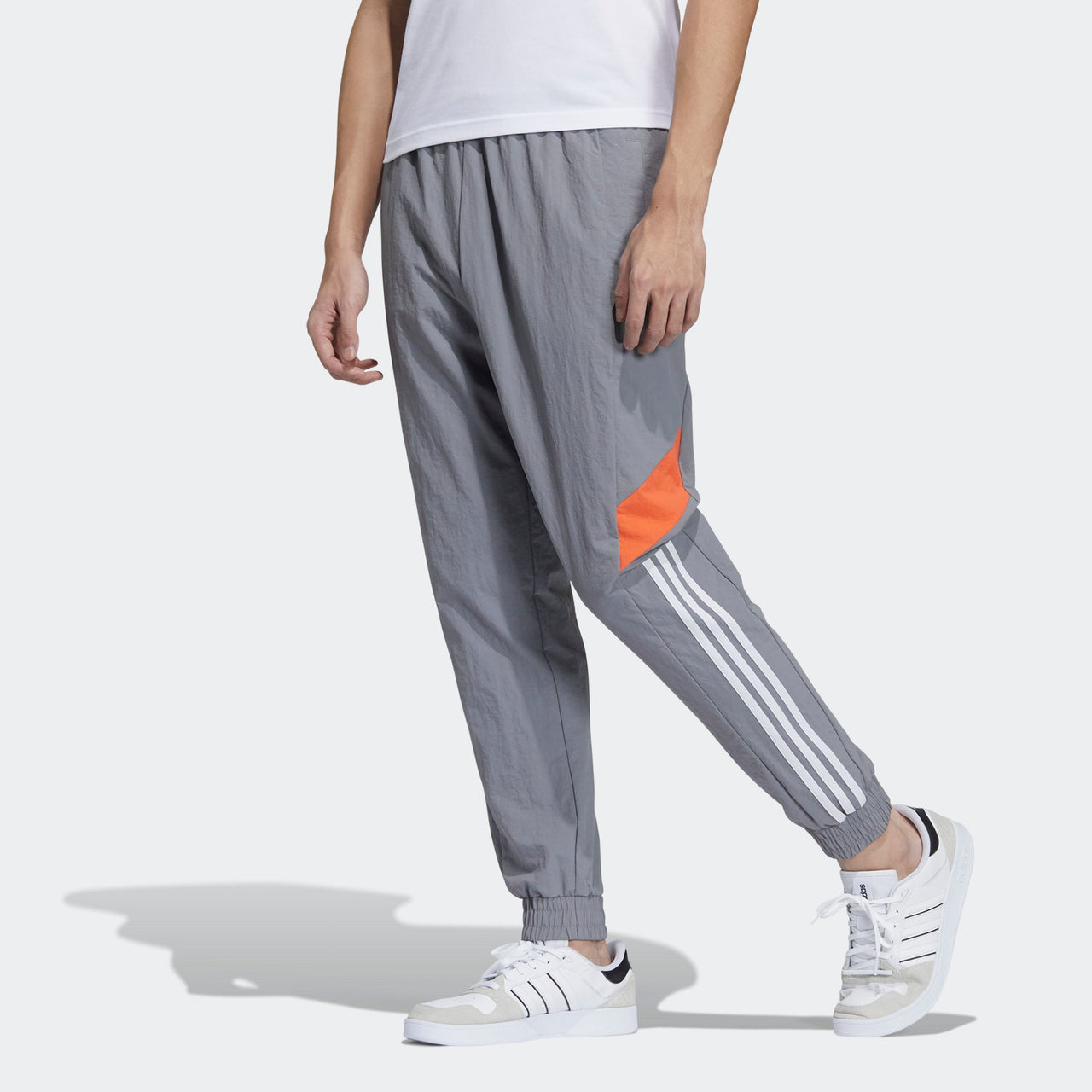 adidas neo M Cs Wvn Tp 2 Logo Woven Athletics Sports Pants light grey GP5667