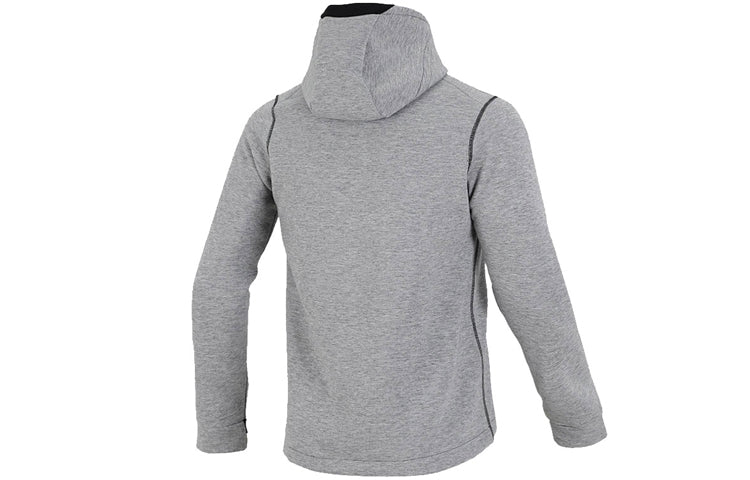 Nike Pro Therma-FIT Full-length zipper Cardigan Knit Training Hooded Jacket Gray DD1879-068