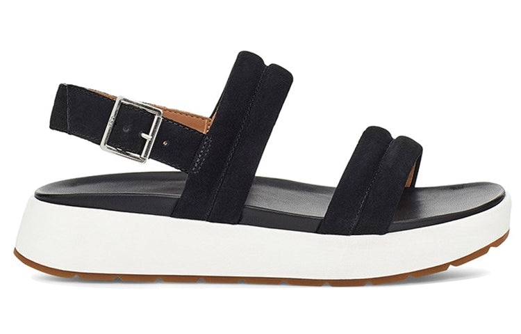 (WMNS) UGG Lynnden Outdoor Casual Open Toe Sports Sandals Black 1111071-BLK