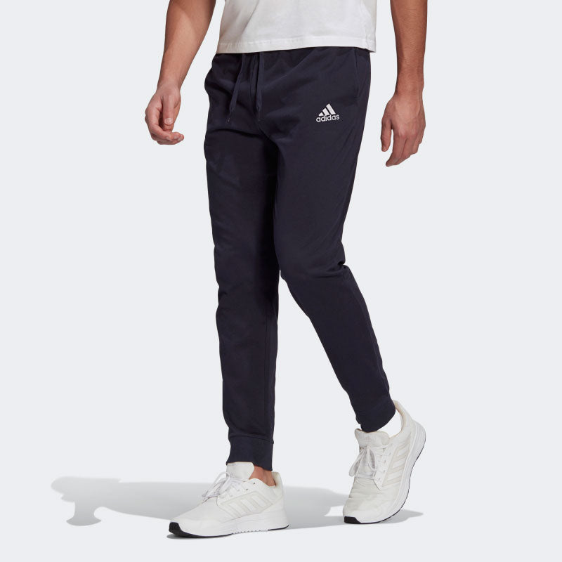adidas MENS Slim Ankle Banded Pants Blue GK9259