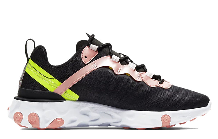 (WMNS) Nike React Element 55 Premium 'Black Coral Stardust' CD6964-002