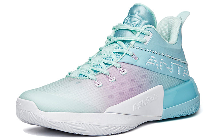 ANTA Shock The Game 4.0 Basketball Shoes 'Light Blue' 112141633S-1