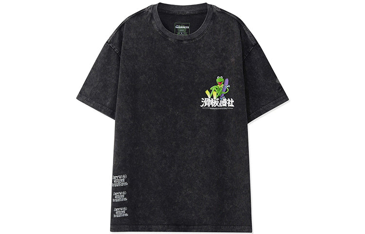 Li-Ning x Disney Muppets Graphic T-shirt 'Black' AHSR839-3