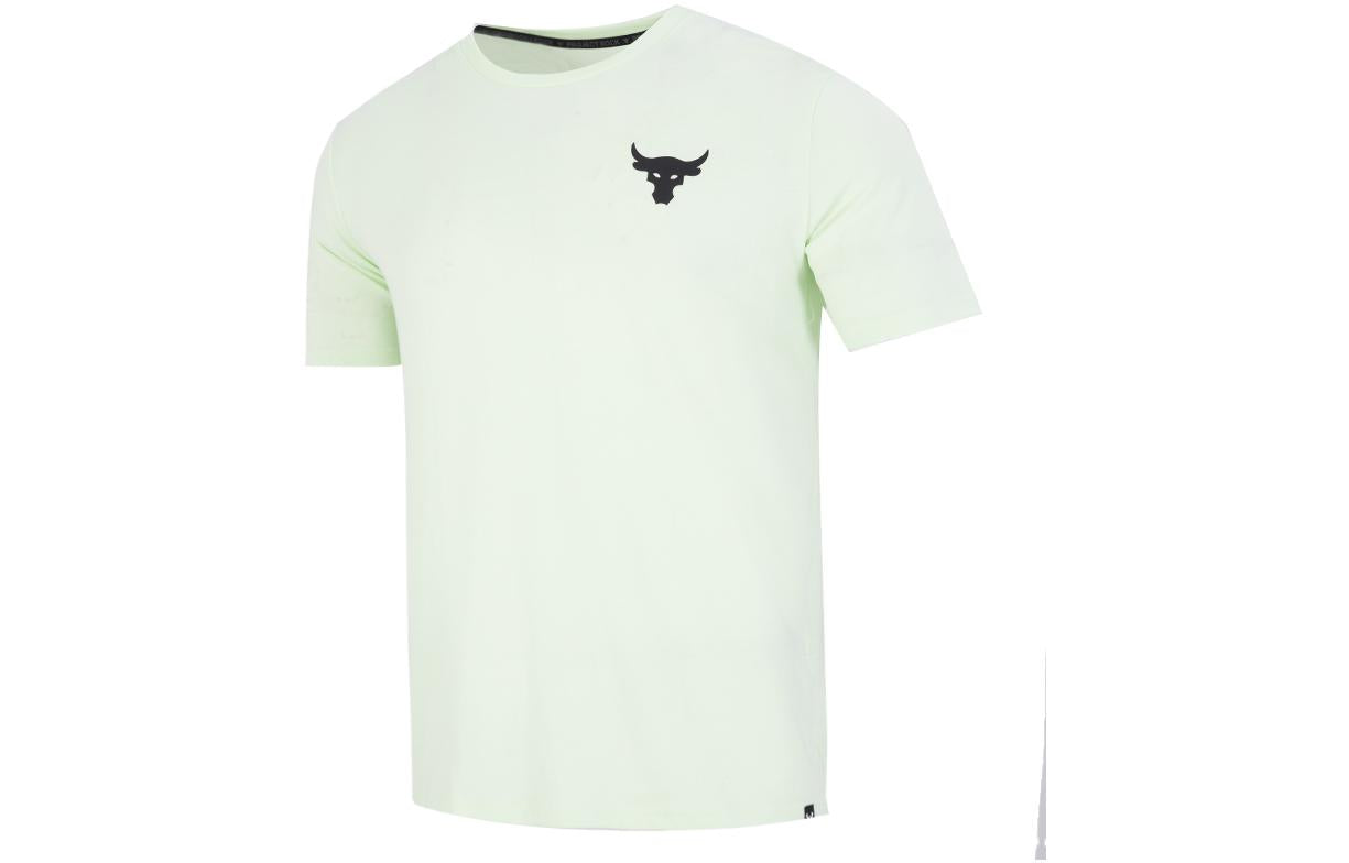Under Armour Project Rock Respect Training T-Shirt 'Phosphor Green' 1373744-369