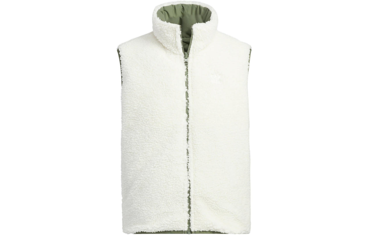 adidas Originals Down Vest 'Green White' HR8262