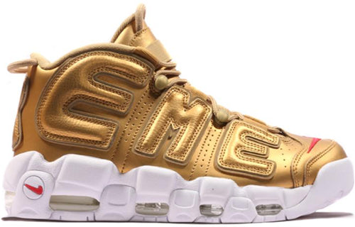 Nike x Supreme Air More Uptempo 'Metallic Gold' 902290-700