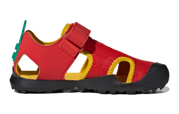 (PS) adidas x Lego Captain Toey Sandals 'Red' H67471