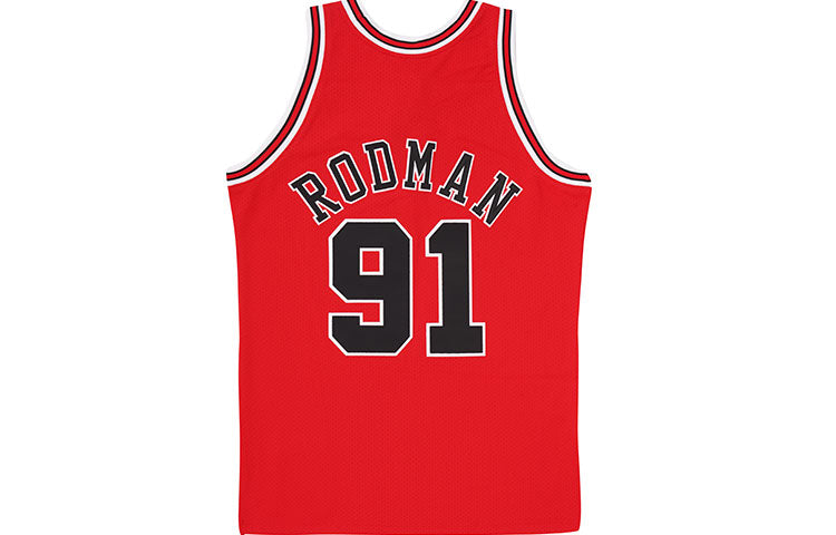Mitchell & Ness NBA Authentic Dennis Rodman Chicago Bulls Road 1997-98 Jersey AJY4GS18080-CBUSCAR97DRD