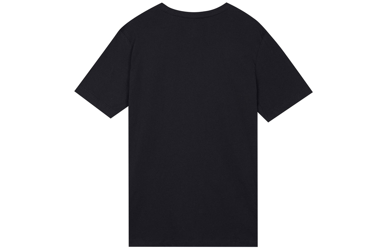 Nike Sportswear Alphabet Logo Printing Round Neck Short Sleeve Black BV0629-010