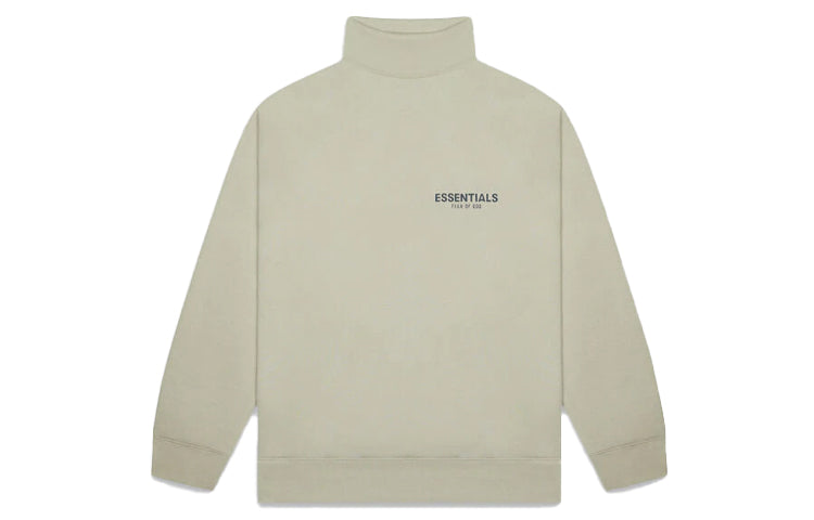 Fear of God Essentials FW20 Mock Neck Sweatshirt 'Moss' FOG-FW20-296