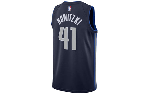 Nike NBA Jersey Dirk Nowitzki Basketball Vest Mavericks 41 limited Blue 877202-420
