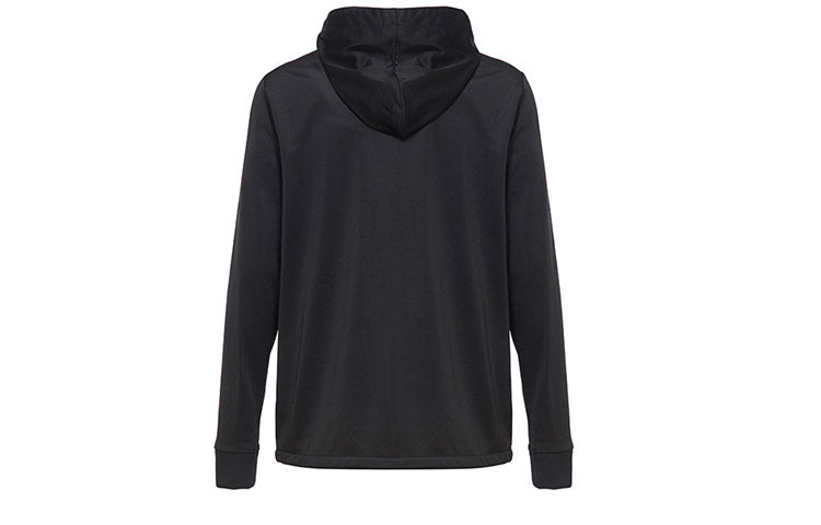 Men's Y-3 Three Stripe Sports hooded Long Sleeves Jacket Black FJ0465