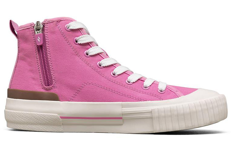 (WMNS) Skechers New Moon High Top Sneakers Pink 155392-PNK