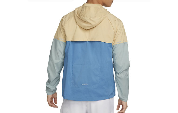 Nike Colorblock Splicing Casual Jacket Brown CZ9071-252