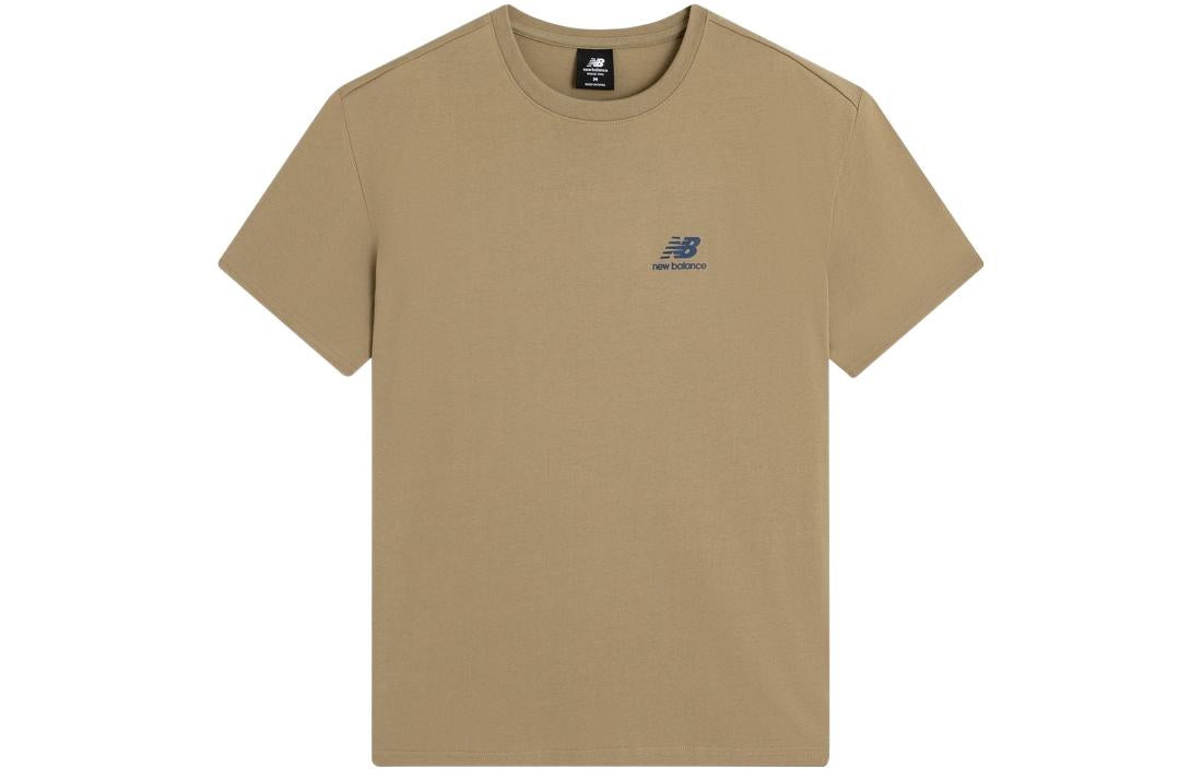 New Balance Boston Tee 'Tan Blue' AMT22391-INC