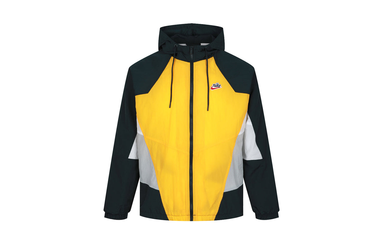 Nike Sportswear Heritage Windrunner hooded Woven Jacket Yellow CJ4359-739