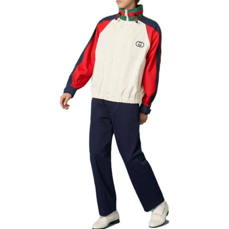 Gucci Cotton Nylon Jacket With Patch 'Multicolor' 747369-ZANYS-9791